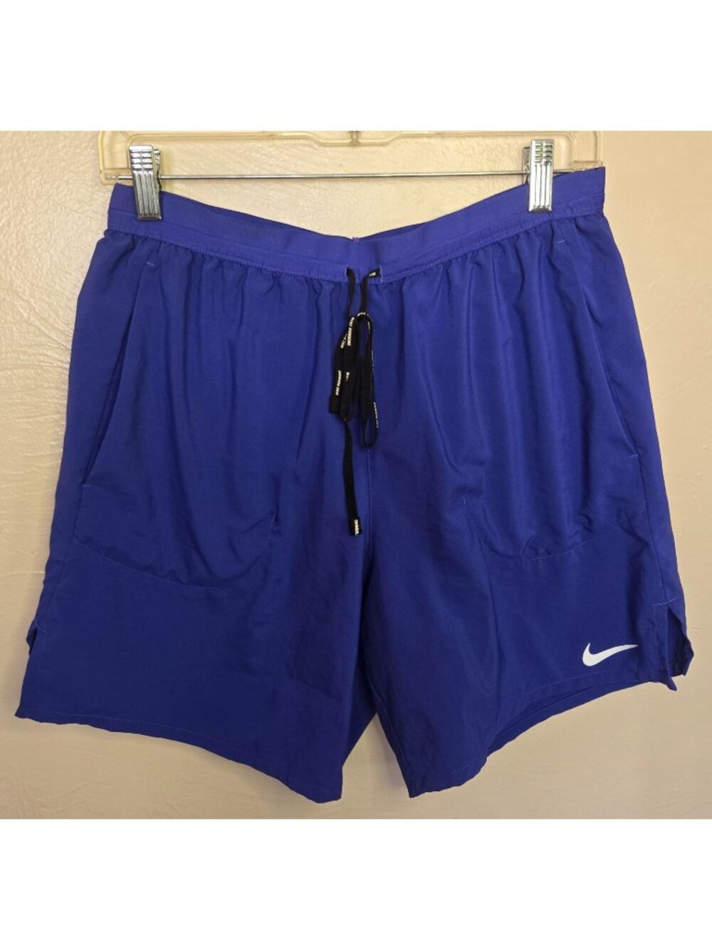 Nike Dr-Fit Double Layer Lined Shorts Size Large Runner Workout Gym Time Cardio